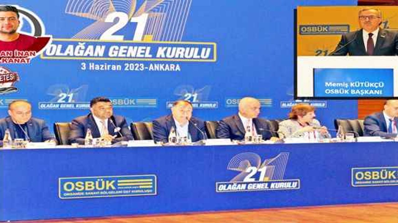 OSBÜK, Memiş Kütükçü’yle “yola devam” dedi