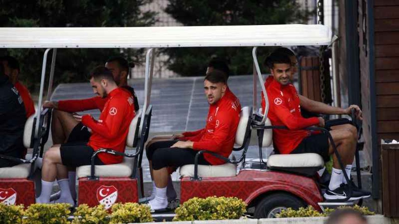 A Milli Futbol Takımı, Hırvatistan maçının hazırlıklarına başladı