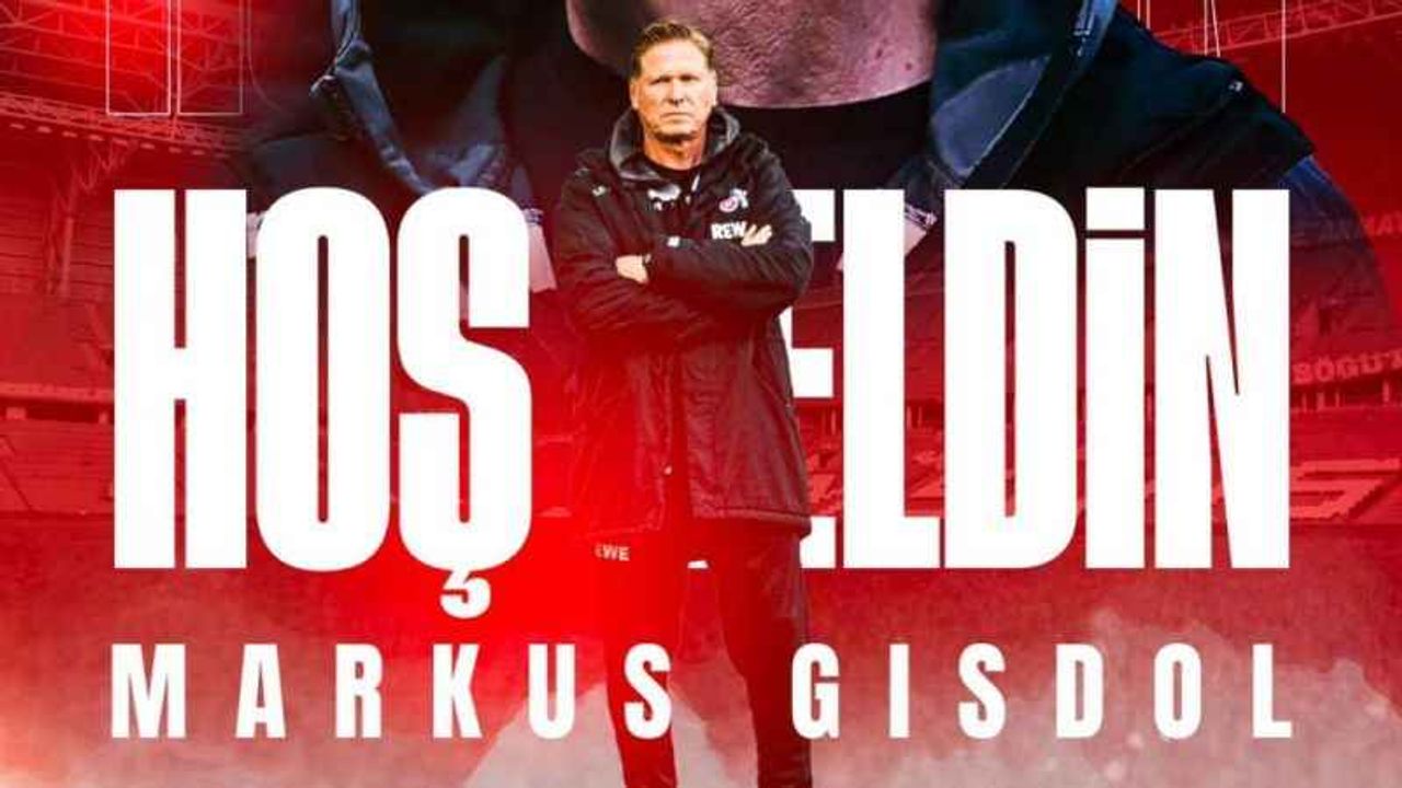 Samsunspor'un yeni teknik direktörü Markus Gisdol oldu
