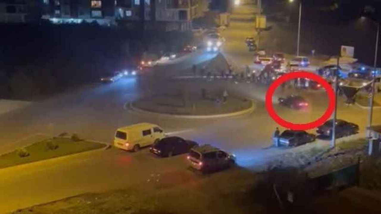 Drift atan sürücüye ceza