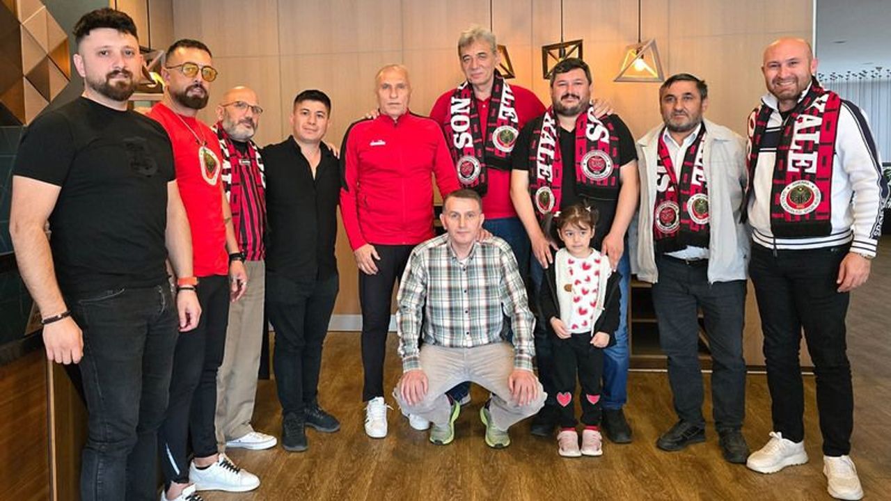 Gençlerbirliği taraftarlardan başkan adayı Şen'e ziyaret