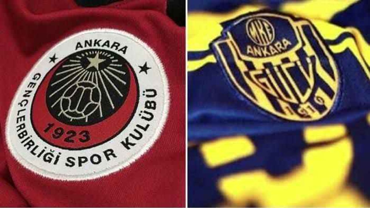 Gençlerbirliği ve Ankaragücü'nde acı gün