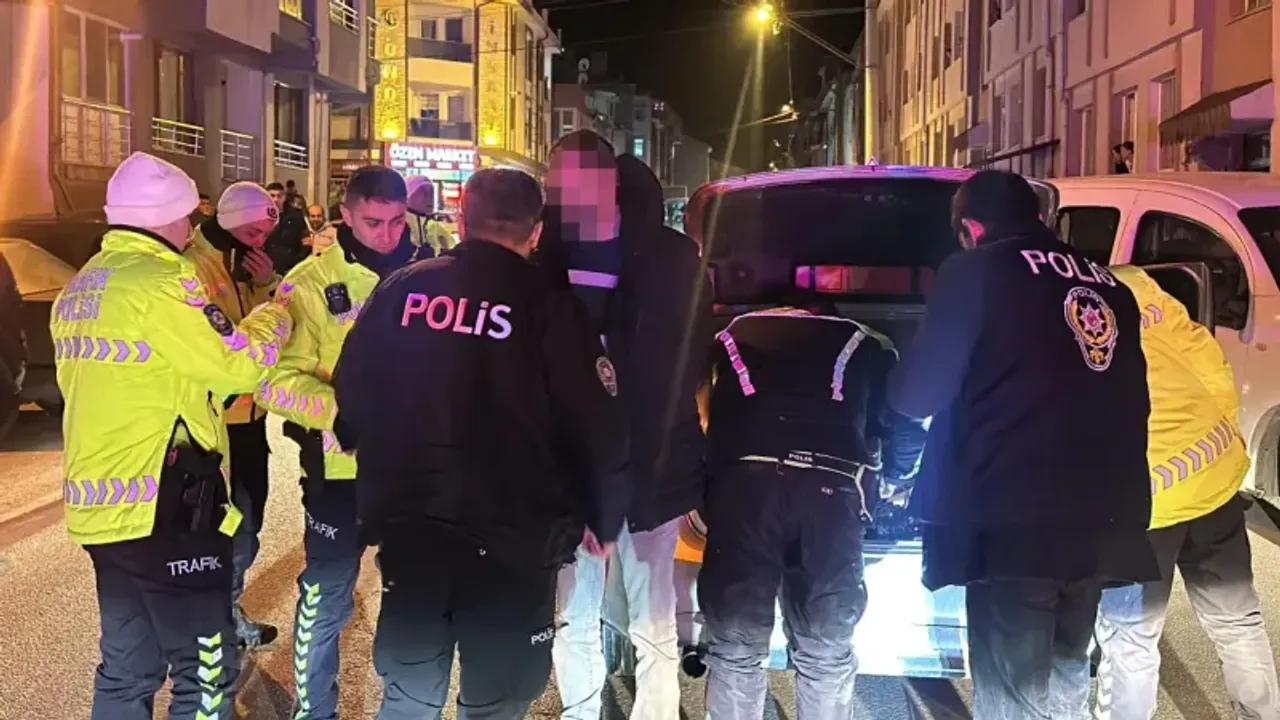 Polisten kaçan alkollü sürücü yakalandı