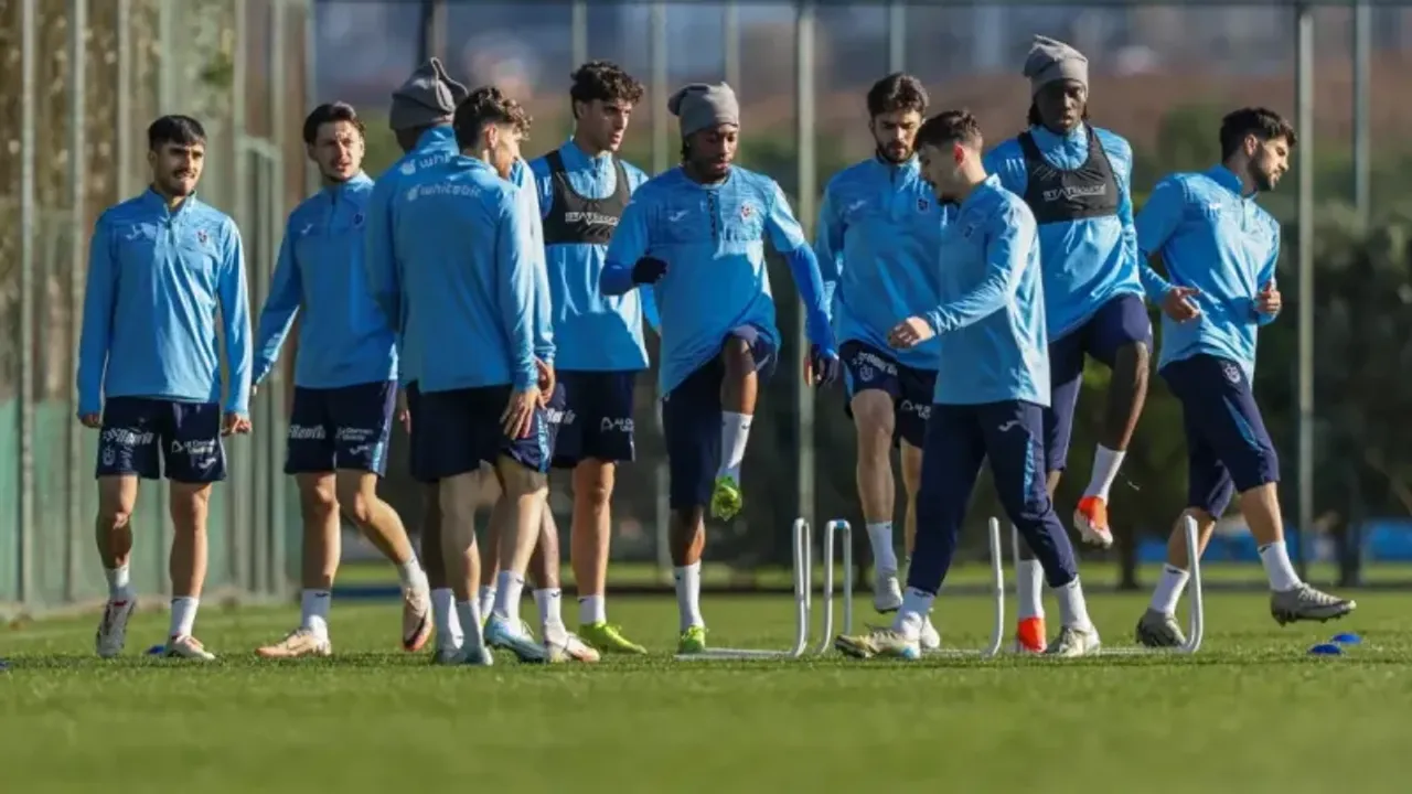 Trabzonspor’da Samsunspor maçı hazırlıkları devam ediyor