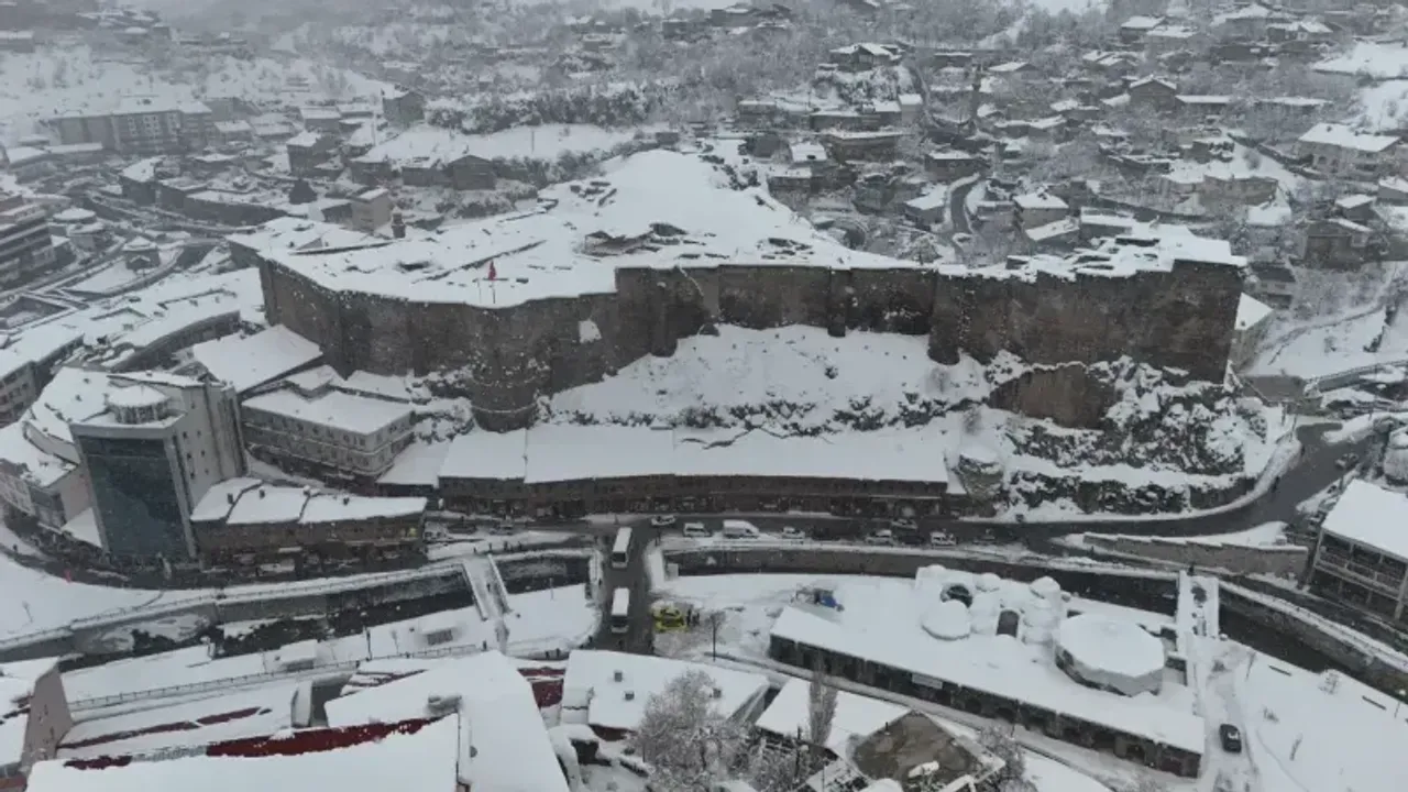 Bitlis havadan görüntülendi