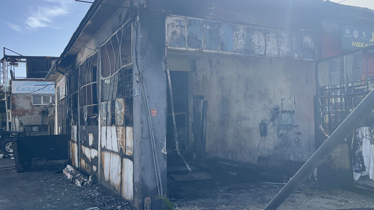 Eskişehir'de oto tamirhanesinde patlama: 2 yaralı