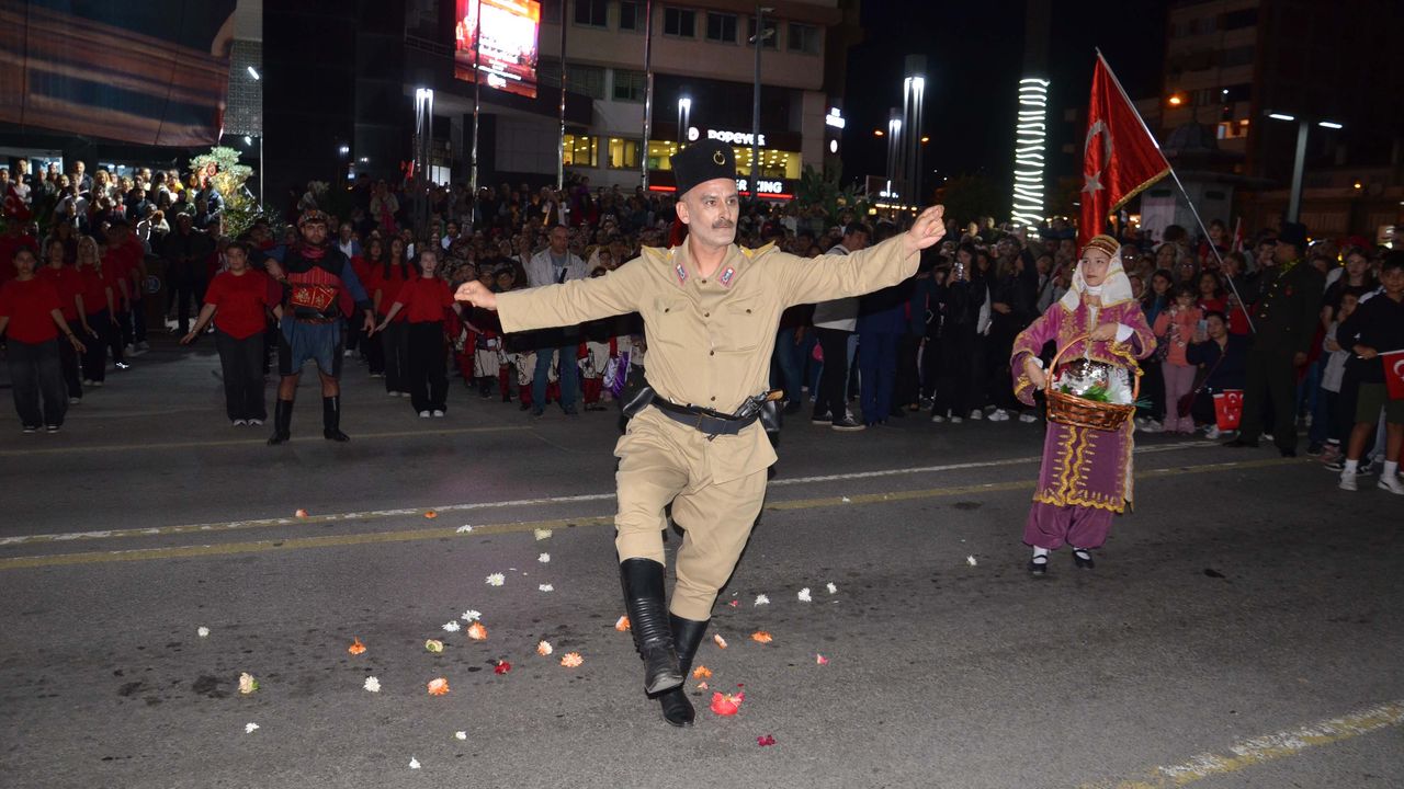 Aydın'da 29 Ekim kutlaması