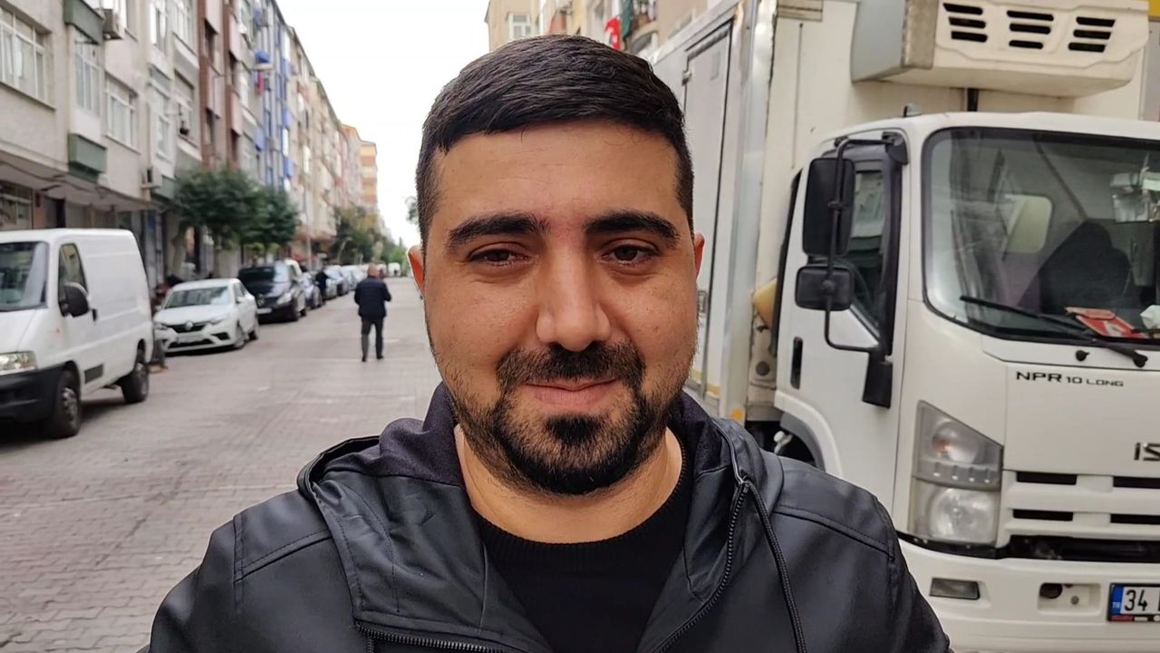 Güngören'de yol çöktü