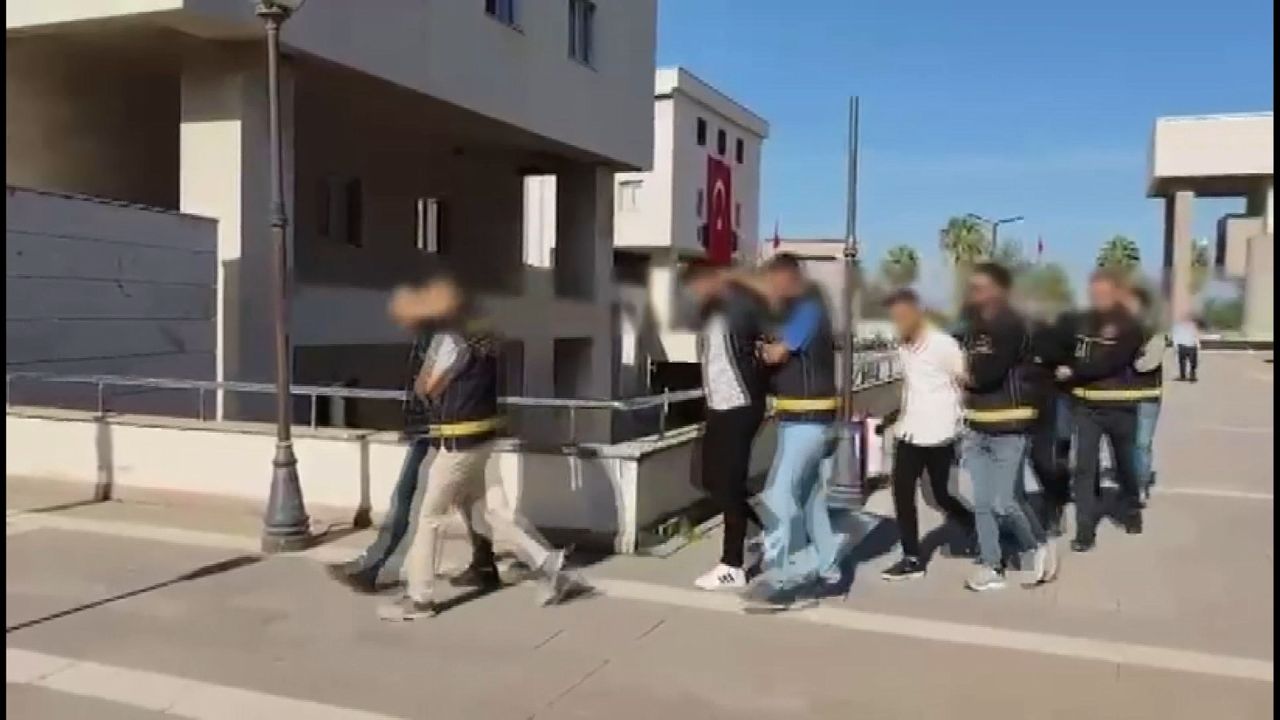 Haraç istedikleri iş yeri sahibini yaralayıp dükkanını kurşunlayan 7 şüpheli yakalandı