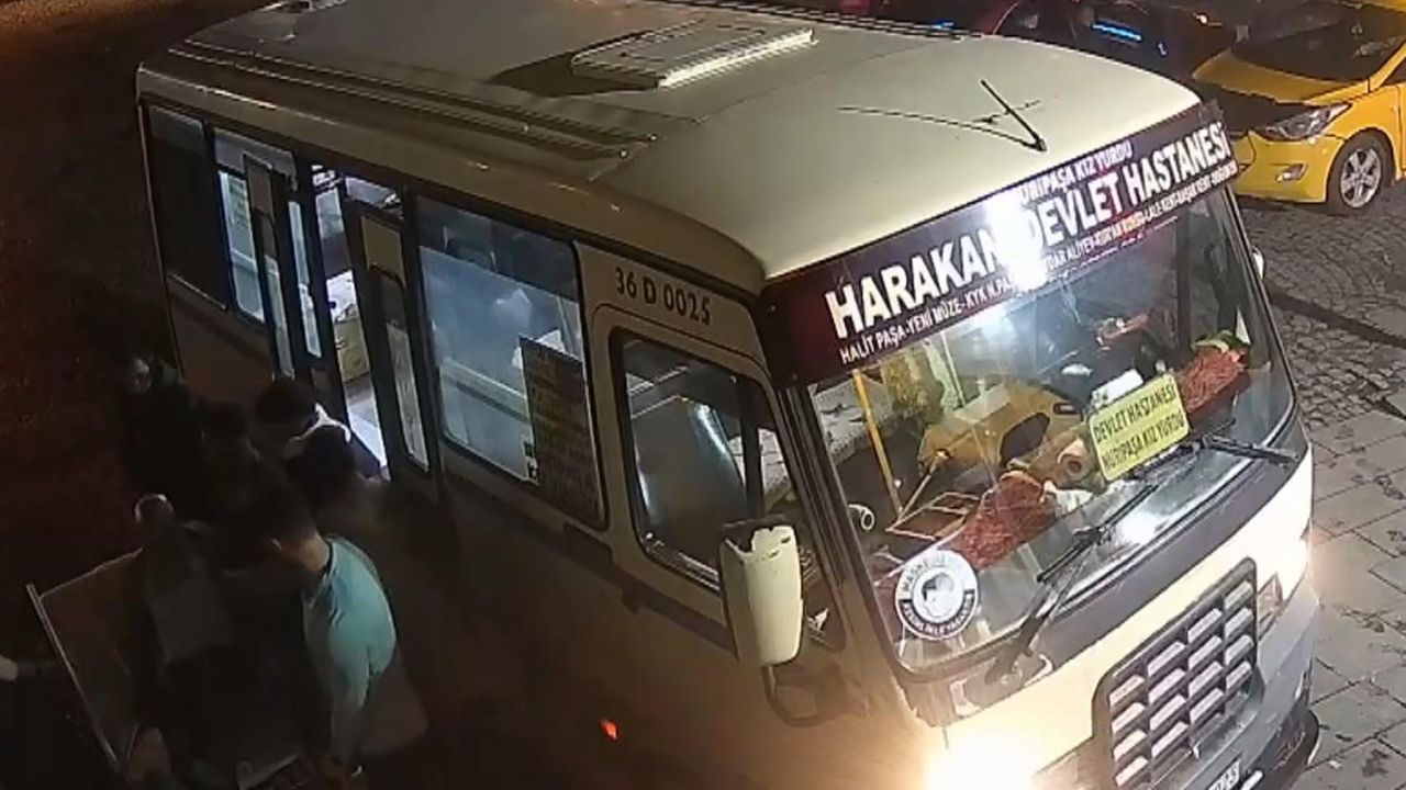 Kalp krizi geçiren yolcu hastaneye yetiştirildi