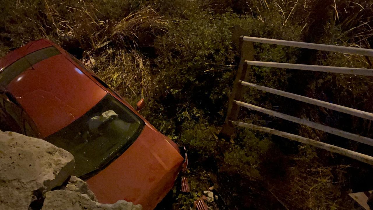 Kazadan şans eseri yara almadı