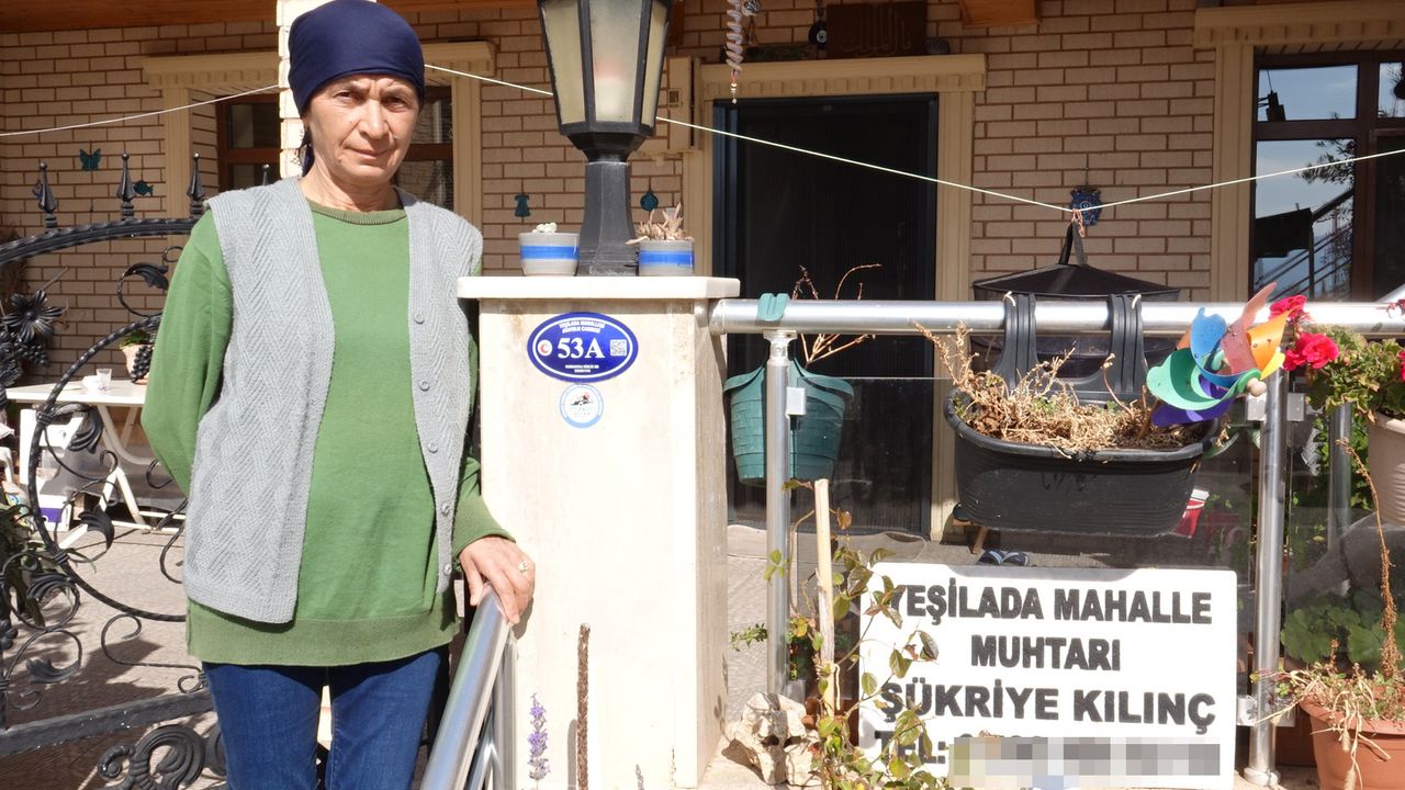 Mahallenin İlk Kadın Muhtarı, 16 Yıldır Başta