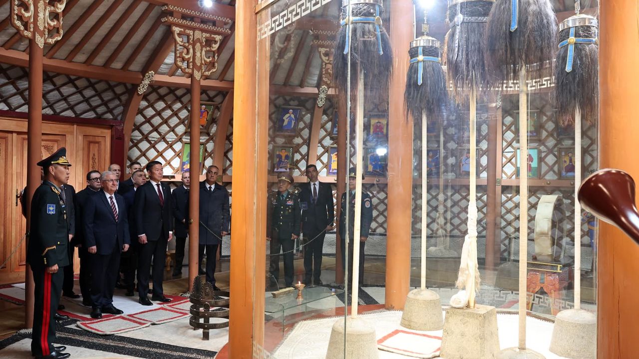 Milli Savunma Bakanı Güler, Moğolistan'da