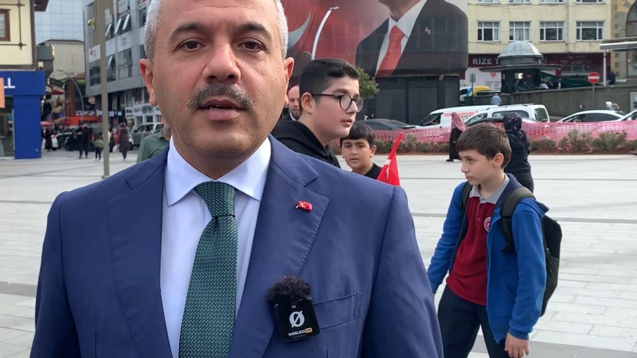 Rize'de Cumhuriyet Bayramı kutlamaları