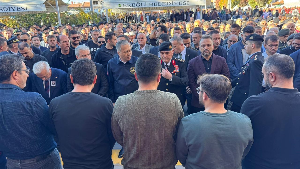Tuğgeneral Selami Akşit Ereğli'de toprağa verildi