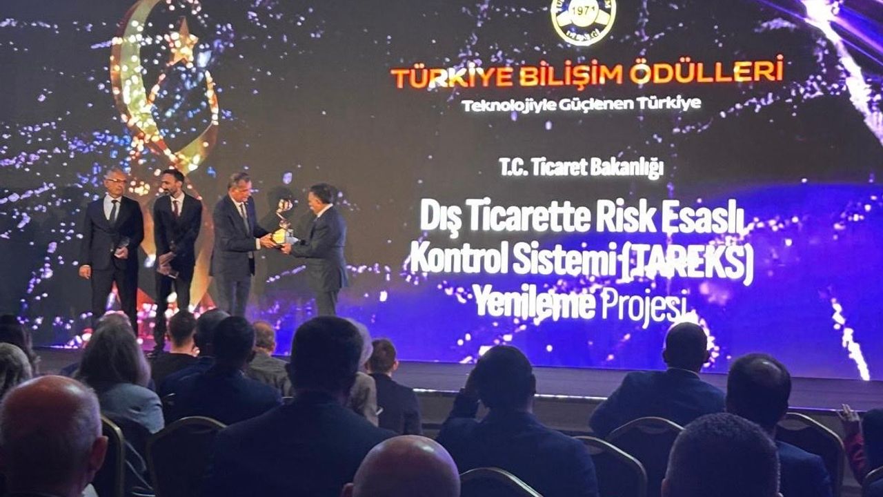 Yeni TAREKS Projesi'ne birincilik ödülü