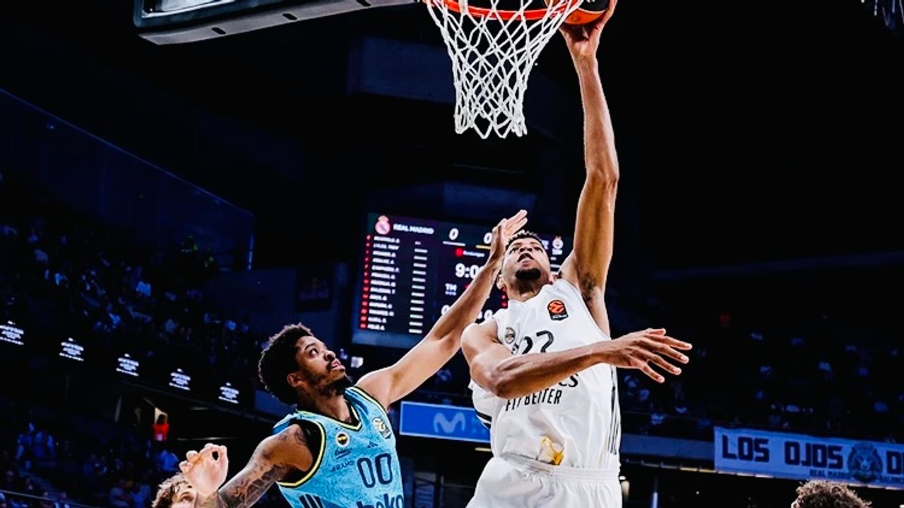 Real Madrid 84-58 Fenerbahçe Beko (EuroLeague maçı özeti)