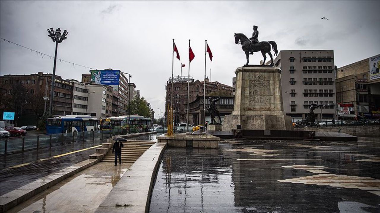 Ankara'da o gün için yağış uyarısı verildi!