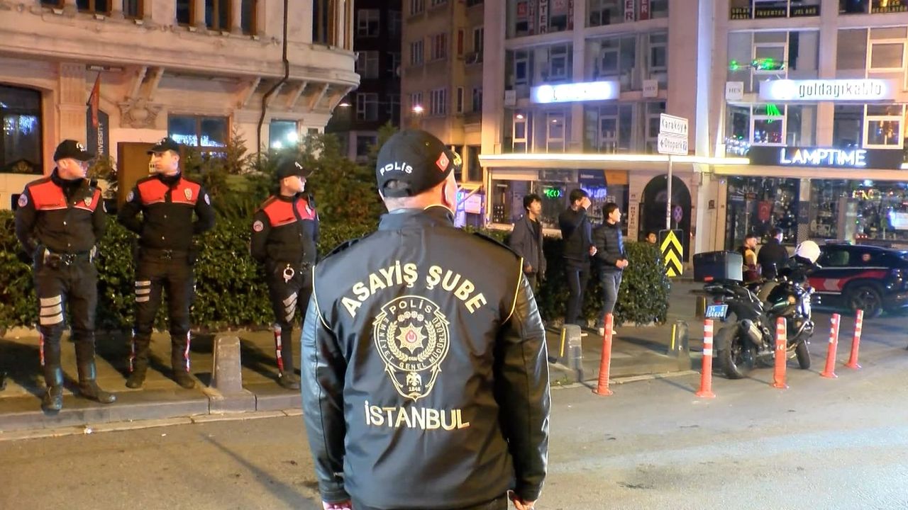 Beyoğlu'nda Dron Destekli ‘Huzur Uygulaması'