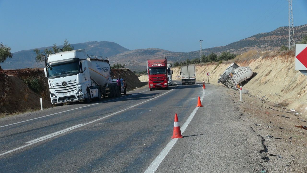 Kilis'te zincirleme kaza