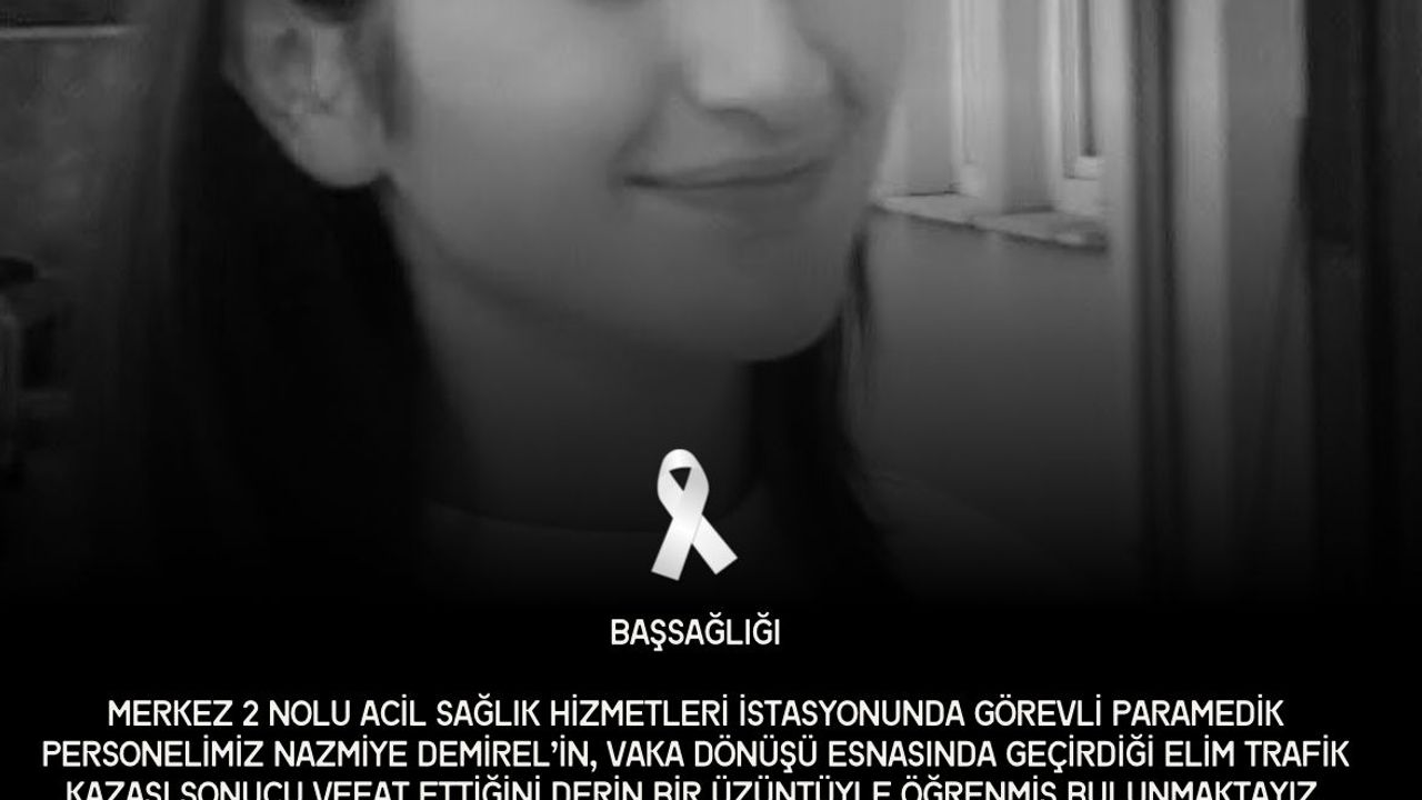 Rize'de kamyonetin yaya geçidinde çarptığı sağlık personeli hayatını kaybetti