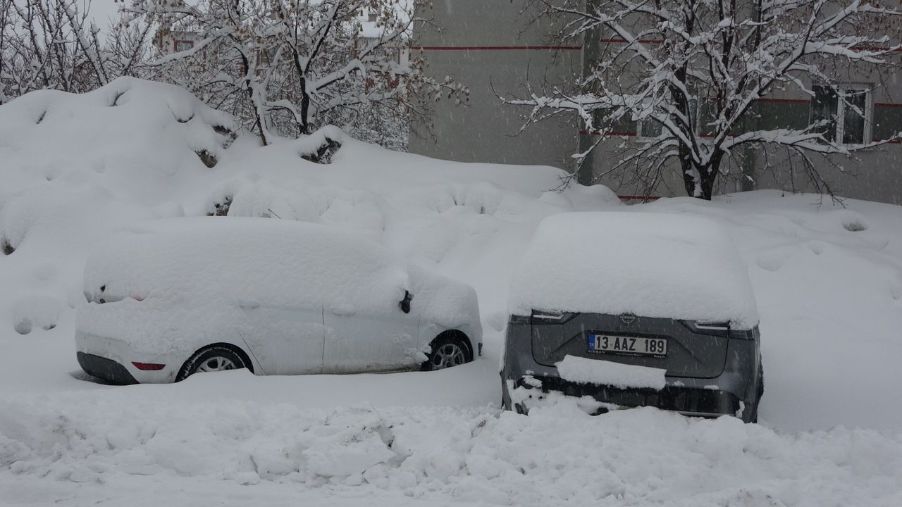Bitlis’te kar kalınlığı 50 santimetreye ulaştı, 288 köy yolu ulaşıma kapandı