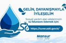 ASKİ’den “Su Ver” kampanyası: İhtiyaç sahiplerine dayanışma çağrısı