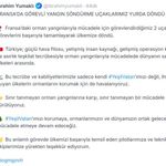 Fransa'da görev alan yangın söndürme uçakları Türkiye'ye döndü