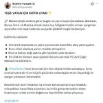 "Ormanlık alanlarda ve yakın çevresinde kesinlikle ateş yakmayalım"