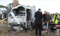 Çanakkale'de feci kaza; 1 ölü, 1 yaralı