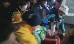 5 saat sonra amca-yeğen sağ olarak kurtarıldı