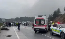 Söke'de otomobiller çarpıştı