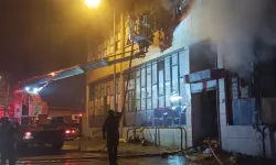 3 katlı tekstil atölyesinde yangın çıktı