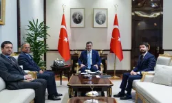 Cevdet Yılmaz ve Khan bir araya geldi