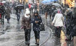 İstanbul'a kar geliyor