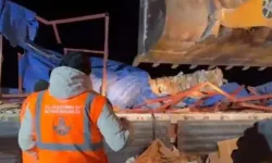 Tatvan'da TIR devrildi: 1 ölü