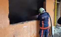 Rize'de yangın çıktı