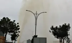 Samsun’da isale hattı patladı