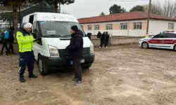 Yozgat’ta jandarmadan okul servislerine denetim