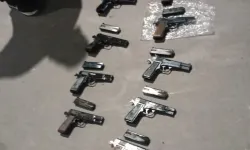 17 ruhsatsız tabancayla ele geçirildi