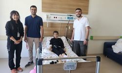 Midesinden saç yumağı çıktı