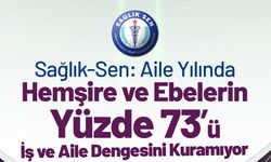 Hemşire ve ebelere yönelik İş ve Aile Hayatı Uyumu araştırması