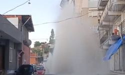 İzmir'de İsale Hattı Patladı