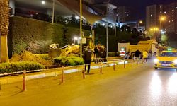 Küçükçekmece'de, kazı çalışmasında doğalgaz boru hattında hasar meydana geldi
