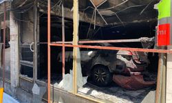 Oto Yıkamacı Yangında Can Verdi