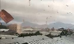 Tarım alanlarında hasar oluştu