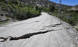 Erzurum'da toprak kayması