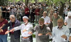 Konya'da  yağmur duası yapıldı