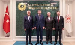 Mansur Yavaş, Murat Kurum'u Ziyaret Etti