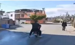 Mersin'de motosikletli sürücüye ceza